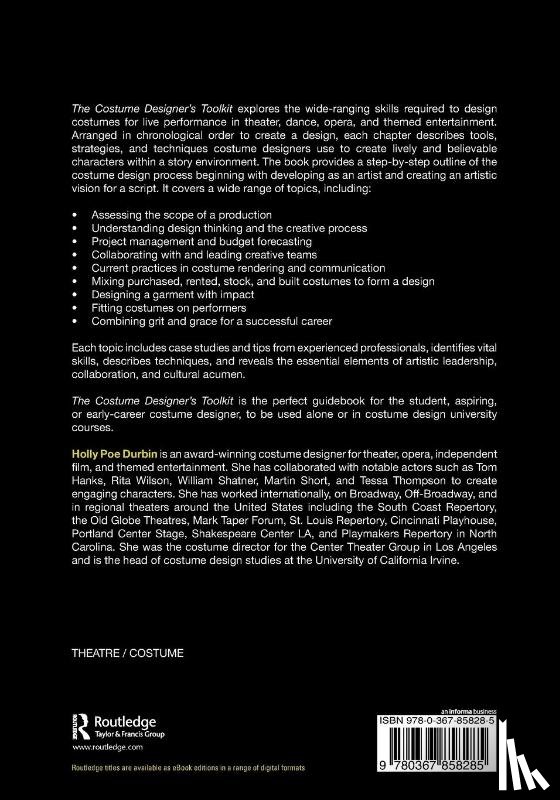 Poe Durbin, Holly - The Costume Designer's Toolkit