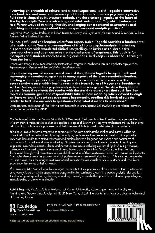 Togashi, Koichi (Konan University - The Psychoanalytic Zero