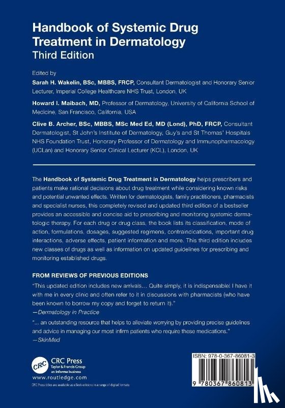  - Handbook of Systemic Drug Treatment in Dermatology