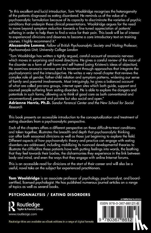 Wooldridge, Tom - Eating Disorders