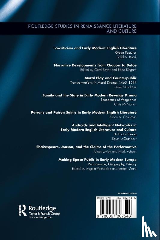  - Making Space Public in Early Modern Europe