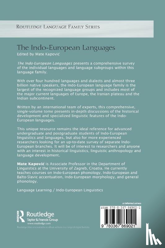  - The Indo-European Languages