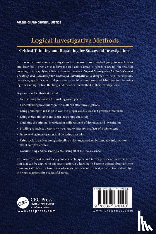 Girod, Robert J. - Logical Investigative Methods