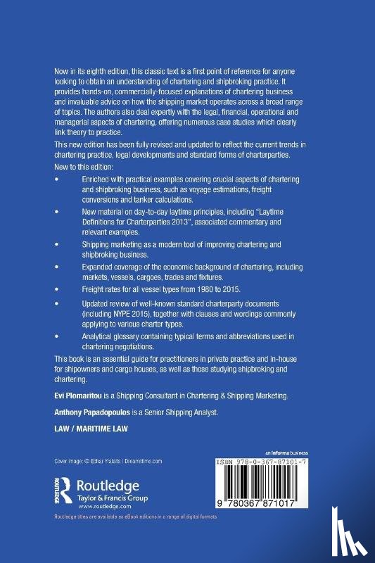Plomaritou, Evi, Papadopoulos, Anthony - SHIPBROKING & CHARTERING PRACTICE