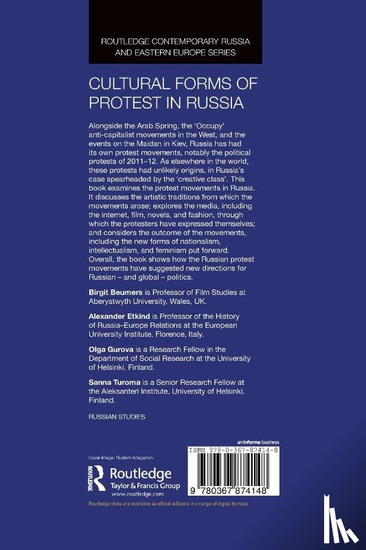  - Cultural Forms of Protest in Russia