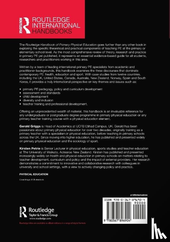  - Routledge Handbook of Primary Physical Education