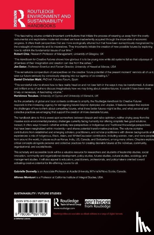  - Routledge Handbook for Creative Futures