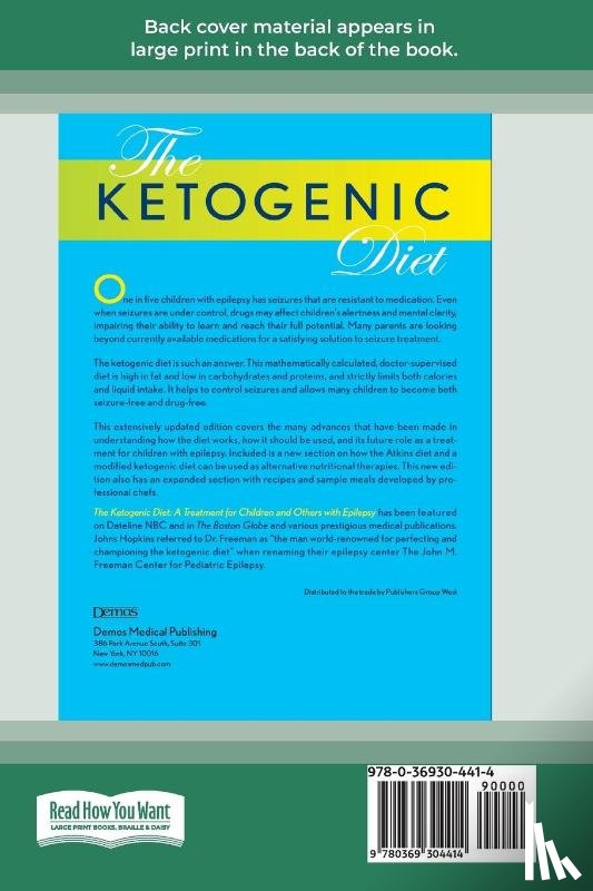 Freeman, John M - Ketogenic Diet