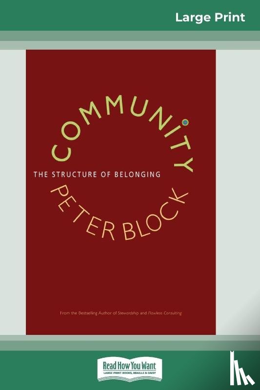 Block, Peter - Community