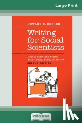 Pamela Richards, Howard S Becker and - Writing for Social Scientists