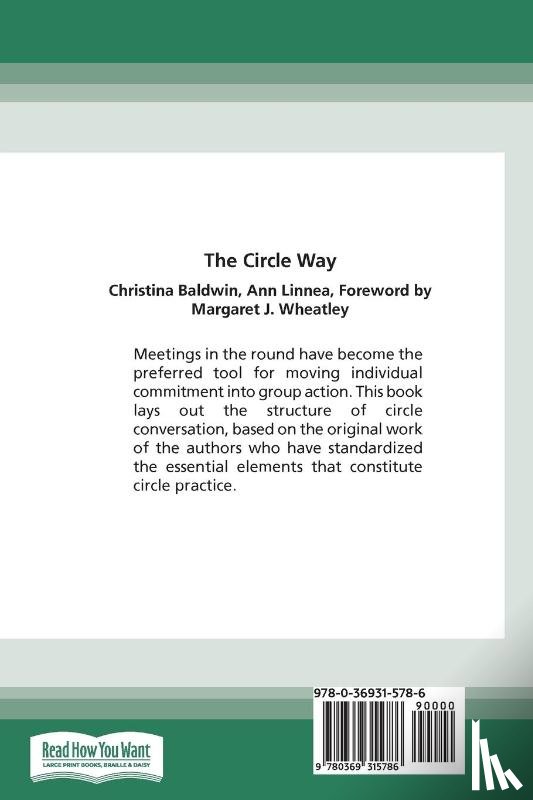 Baldwin, Christina, Linnea, Ann - The Circle Way