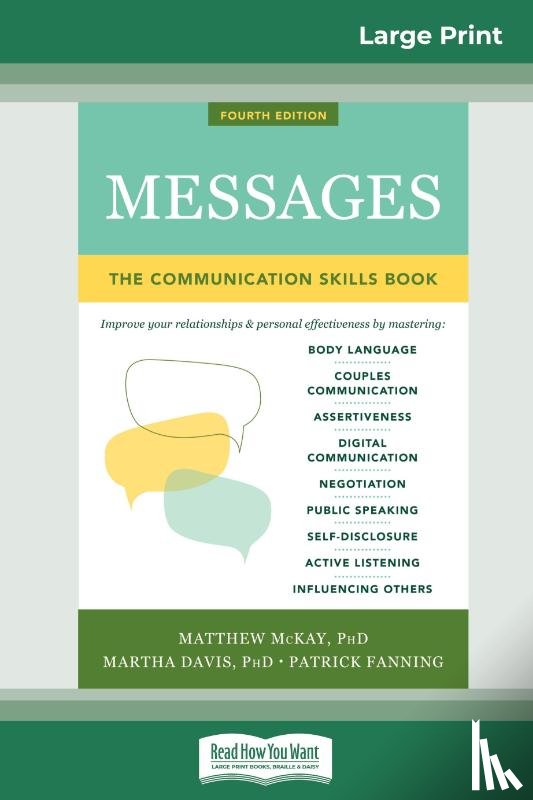 McKay, Matthew, Davis, Martha, Fanning, Patrick - Messages