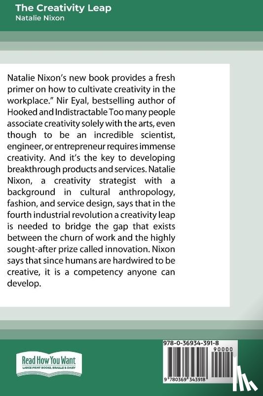 Nixon, Natalie - The Creativity Leap