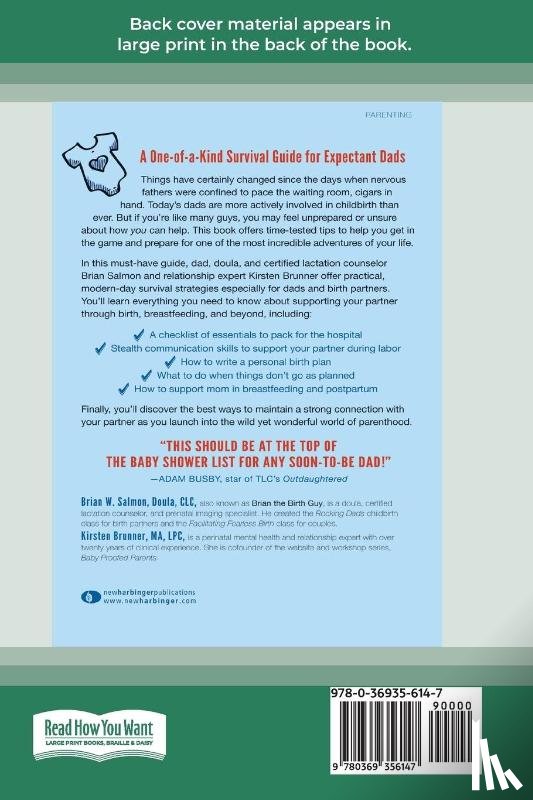 Salmon, Brian W, Brunner, Kirsten - The Birth Guy's Go-To Guide for New Dads