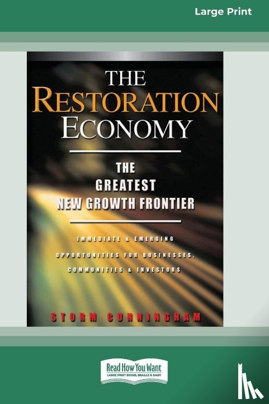 Cunningham, Storm - The Restoration Economy