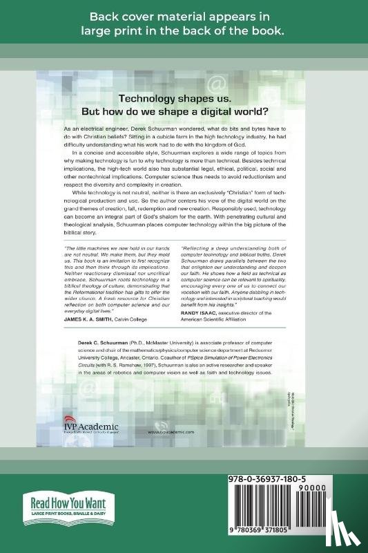 Schuurman, Derek C - Shaping a Digital World