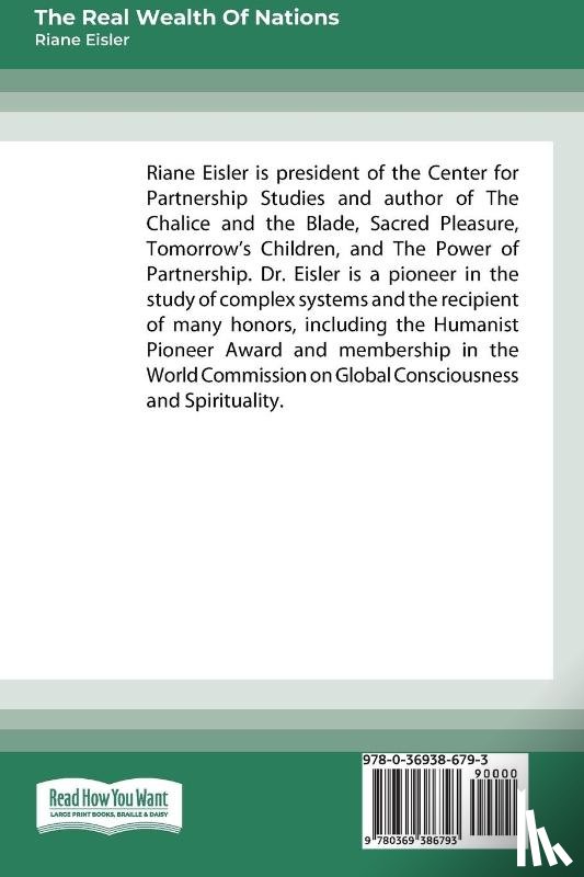 Eisler, Riane - The Real Wealth of Nations