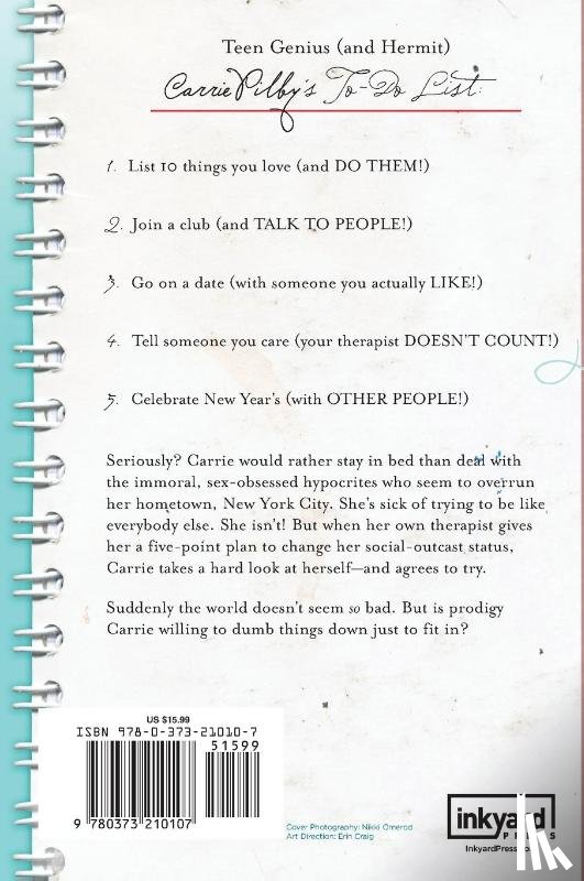 Lissner, Caren - CARRIE PILBY