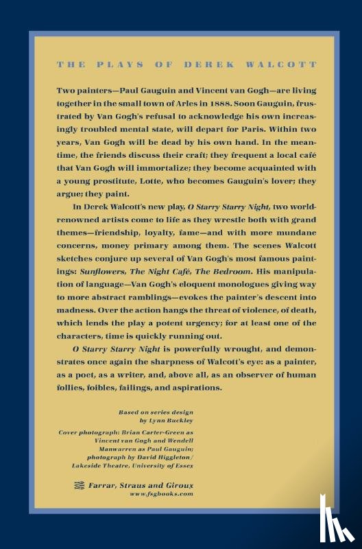 Walcott, Derek - O Starry Starry Night