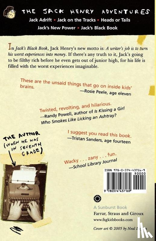 Gantos, Jack - Jack's Black Book