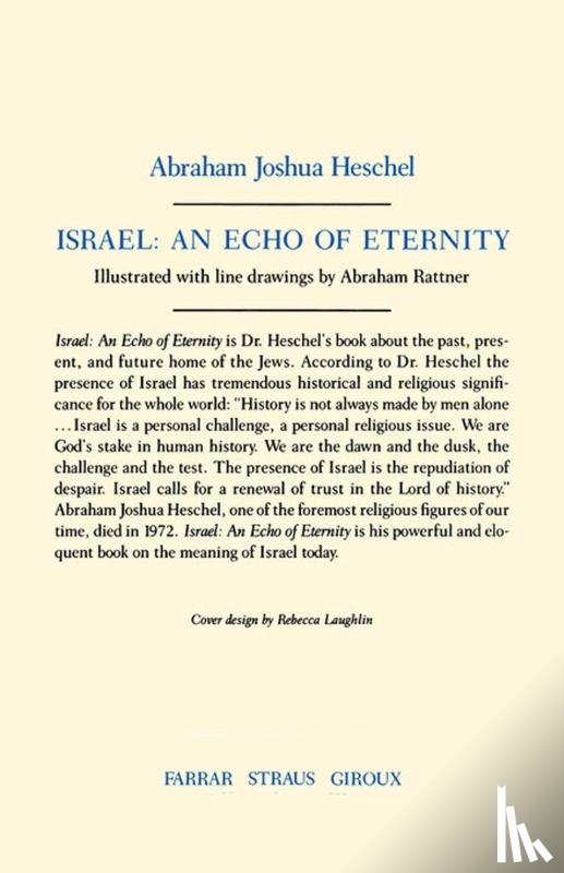 Heschel, Abraham Joshua - Israel