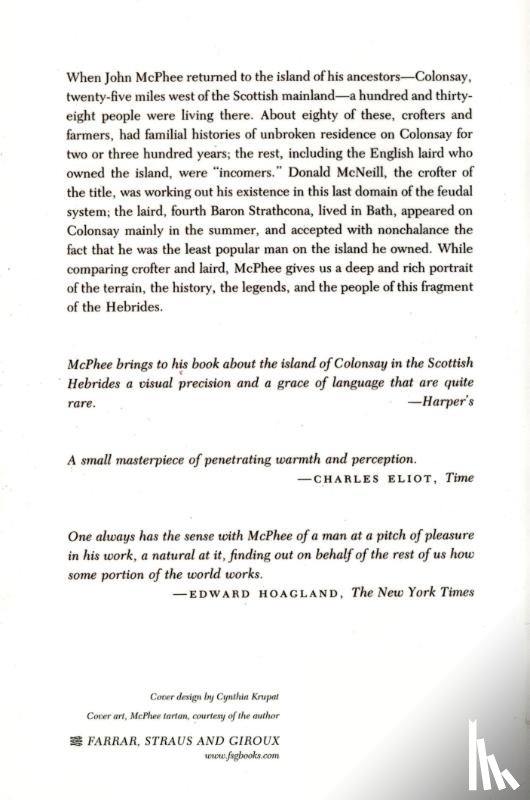 McPhee, John - Crofter and the Laird