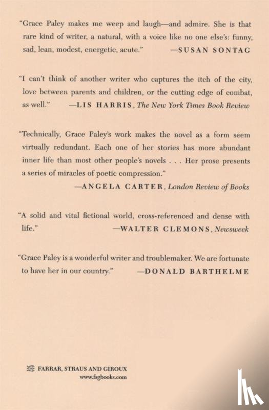 Paley, Grace - Enormous Changes at the Last Minute