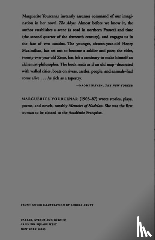 Yourcenar, Marguerite - The Abyss