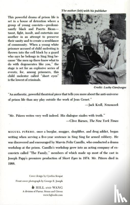 Pinero, Migu, Pinero, Miguel, Pi Ero, Miguel - Short Eyes