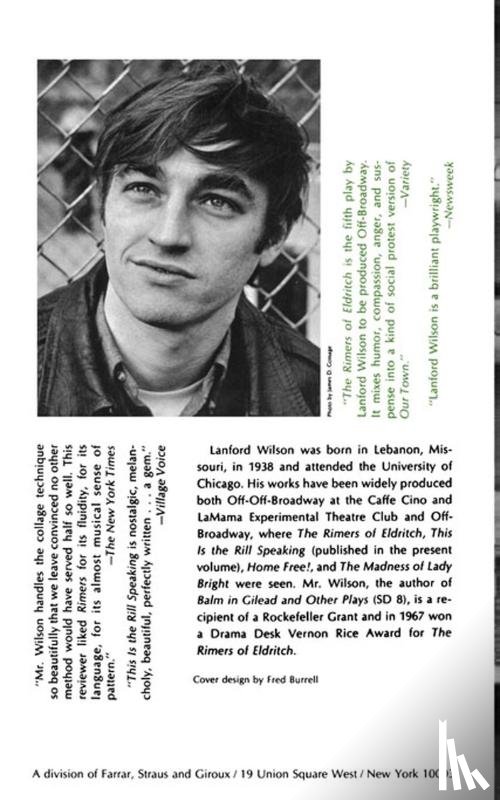 Wilson, Lanford - The Rimers of Eldritch