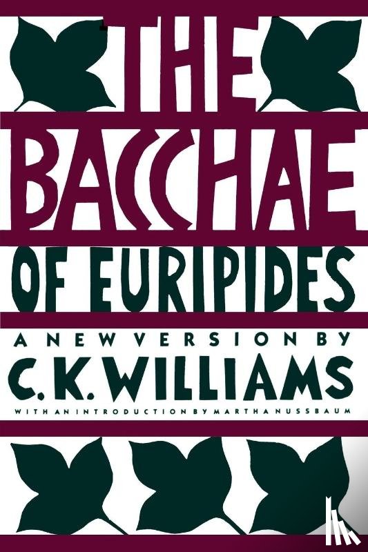 Euripides - The Bacchae of Euripides