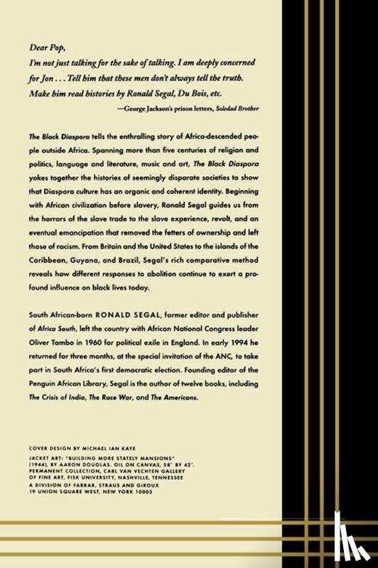 Segal, Ronald - The Black Diaspora