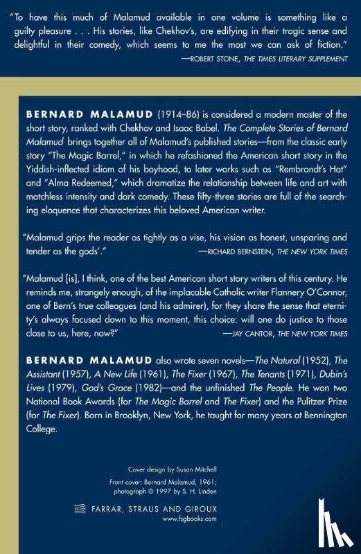 Malamud, Bernard - The Complete Stories