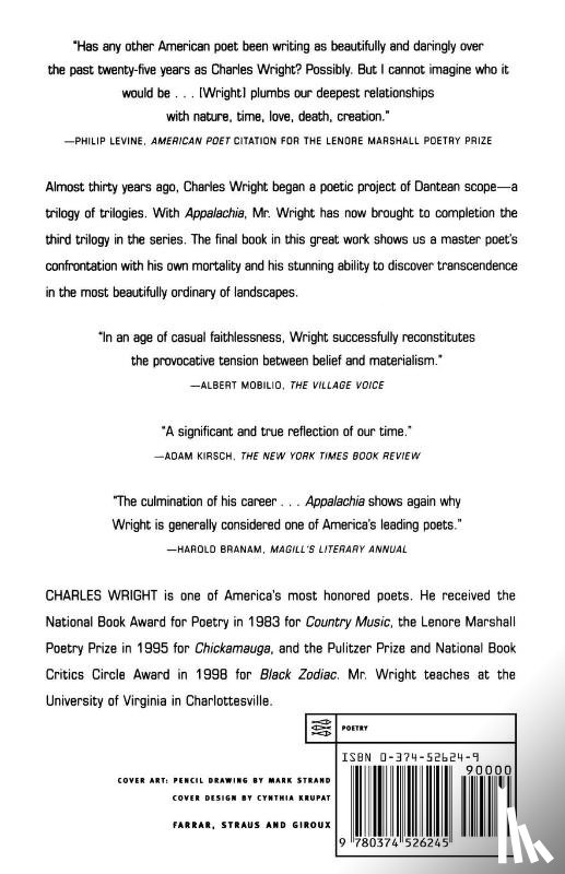 Wright, Charles - Appalachia