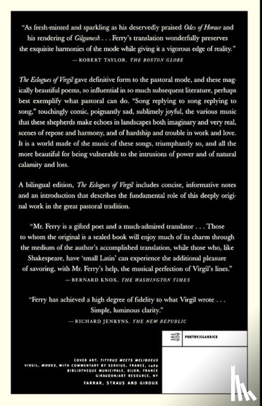 Virgil, Aelius Donatus - Eclogues of Virgil