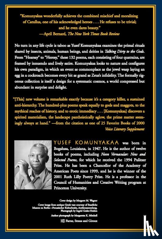 Komunyakaa, Yusef - Talking Dirty to the Gods