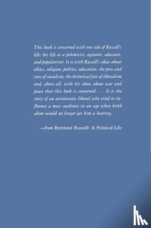 Ryan, Alan - Bertrand Russell