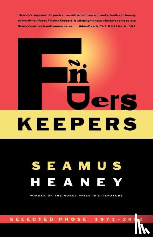 Heaney, Seamus - Finders Keepers