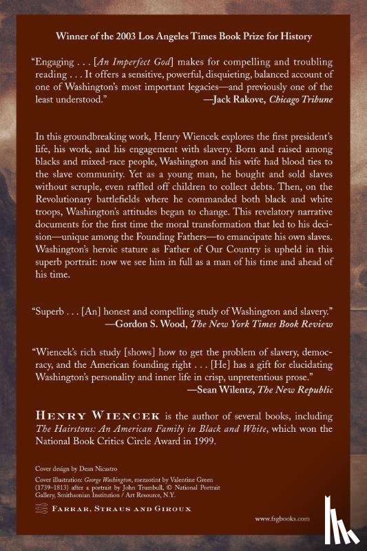 Henry, Wiencek - An Imperfect God
