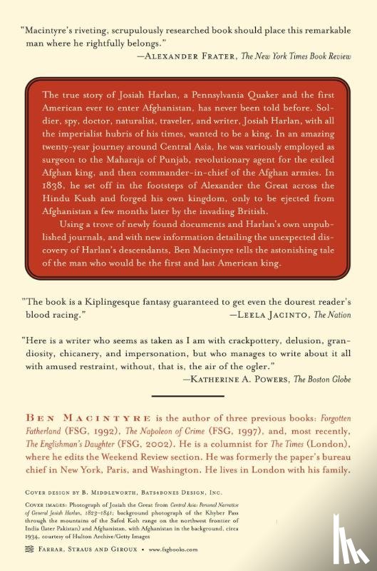 Ben, Macintyre - The Man Who Would Be King
