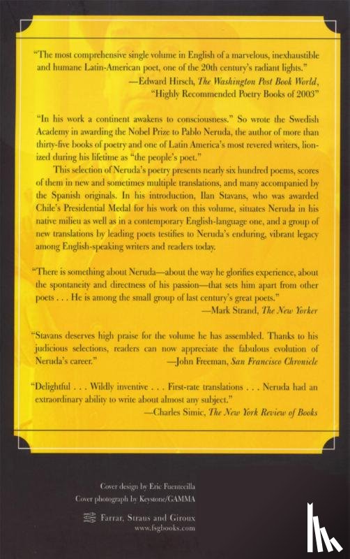 Neruda, Pablo - Poetry of Pablo Neruda