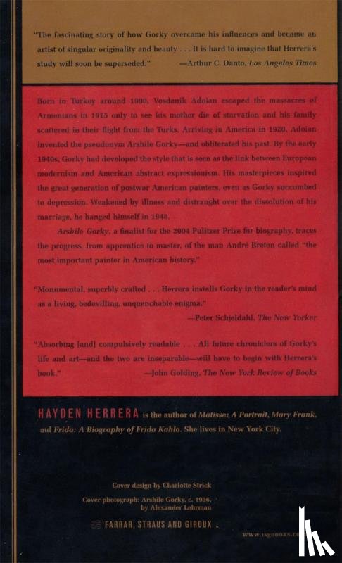 Herrera, Hayden - Arshile Gorky