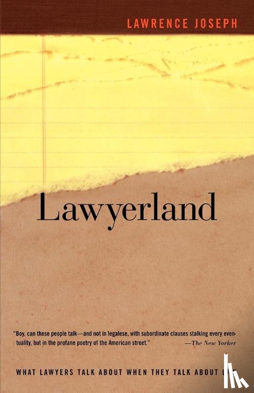 Joseph, Lawrence - Lawyerland