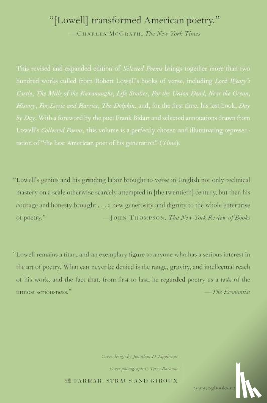 Lowell, Robert - Selected Poems: Expanded Edition