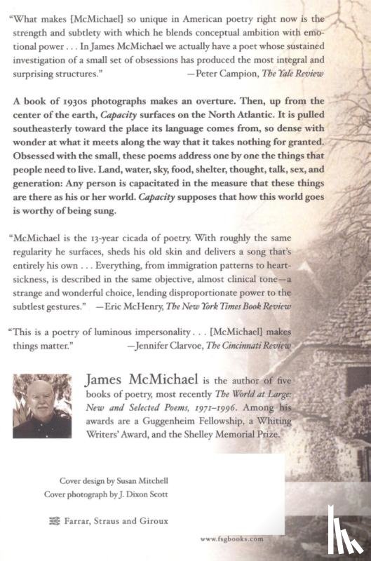 McMichael, James - Capacity