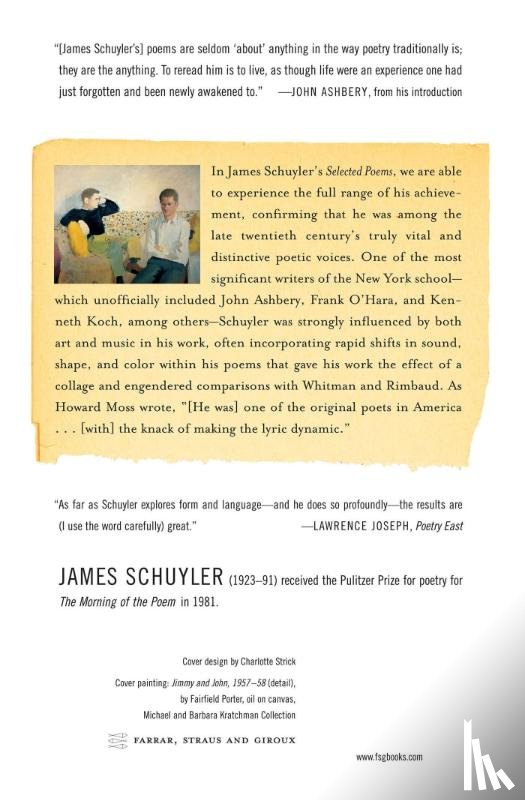 Schuyler, James - Selected Poems