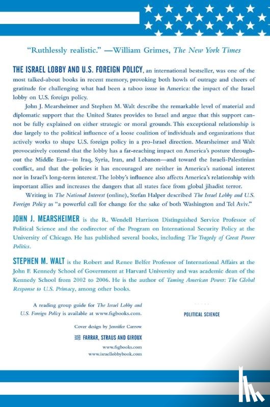 Mearsheimer, John J., Walt, Stephen M. - The Israel Lobby and U.S. Foreign Policy