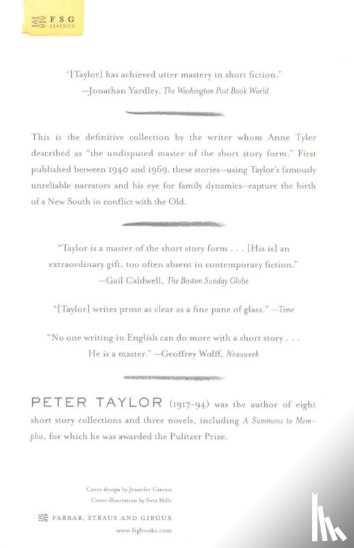 Taylor, Peter - The Collected Stories of Peter Taylor