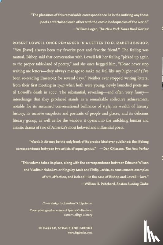 Bishop, Elizabeth, Lowell, Robert - Words in Air