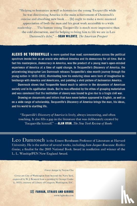 Damrosch, Leo - Tocqueville's Discovery of America